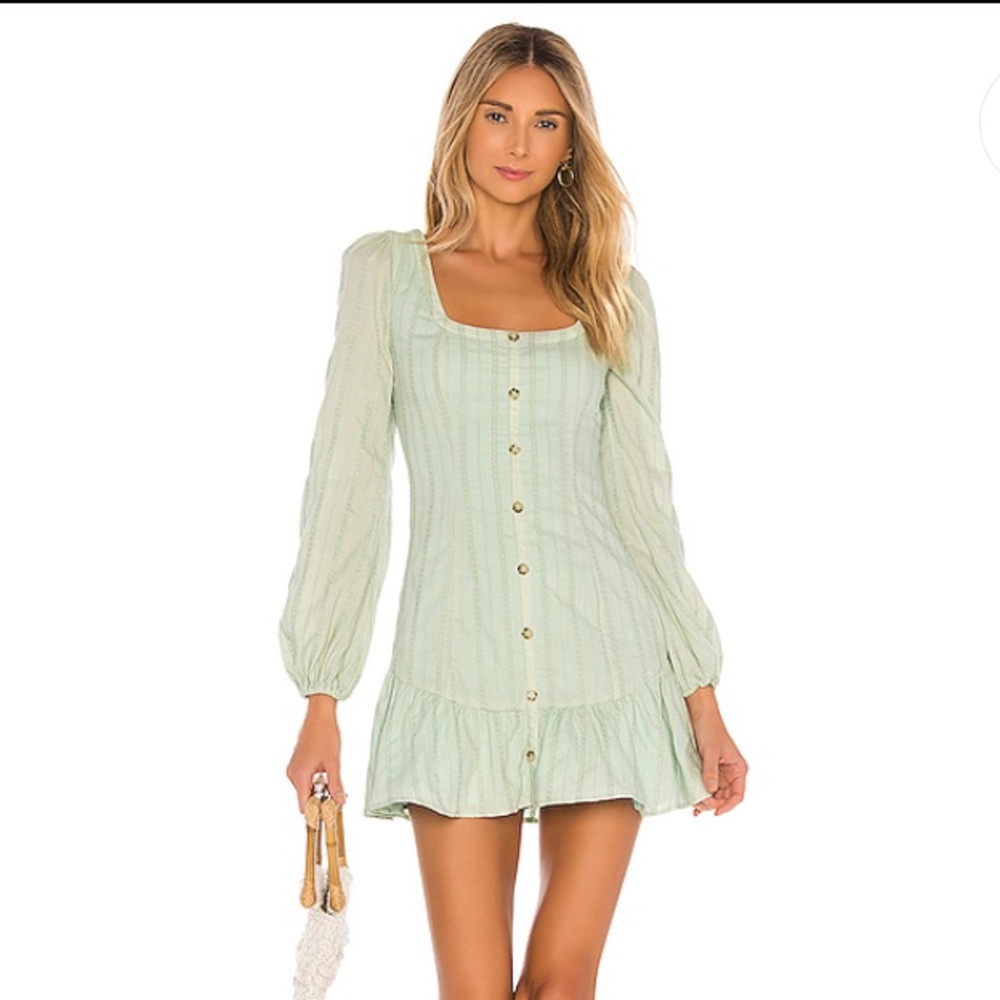Majorelle Jade Dress